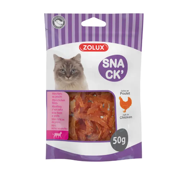 Mini Filets au Poulet pour Chat 50g - ZOLUX