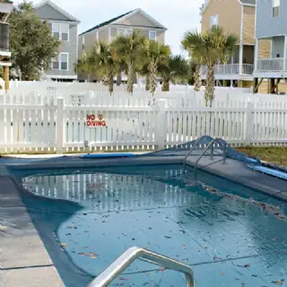 Filet de protection pour piscine ronde Ø 6,20m