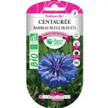 Graines centaurée barbeau bleue (bleuet) BIO Les Doigts Verts