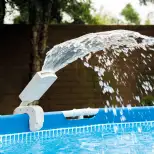 Cascade de piscine avec LED multicolore Intex