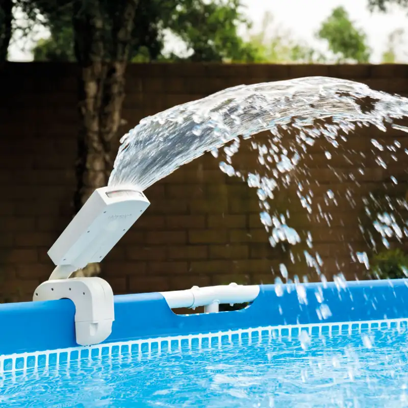 Cascade de piscine avec LED multicolore Intex