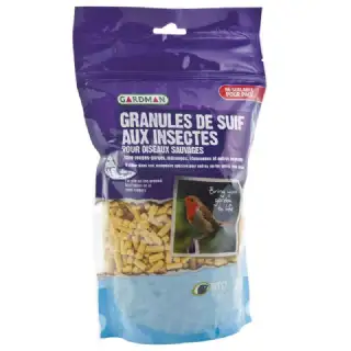 Sachet friandises suif et insectes 550g