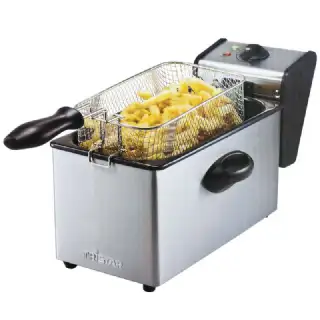 Friteuse électrique inox 3 litres