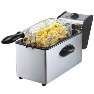 Friteuse électrique inox 3l 2000w