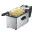 Friteuse électrique inox 3l 2000w