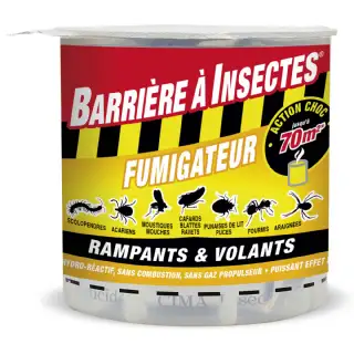 Fumigène anti insectes rampants et volants