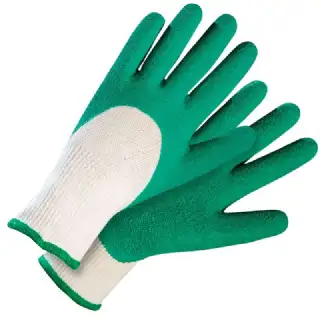 Gants épineux souple vert