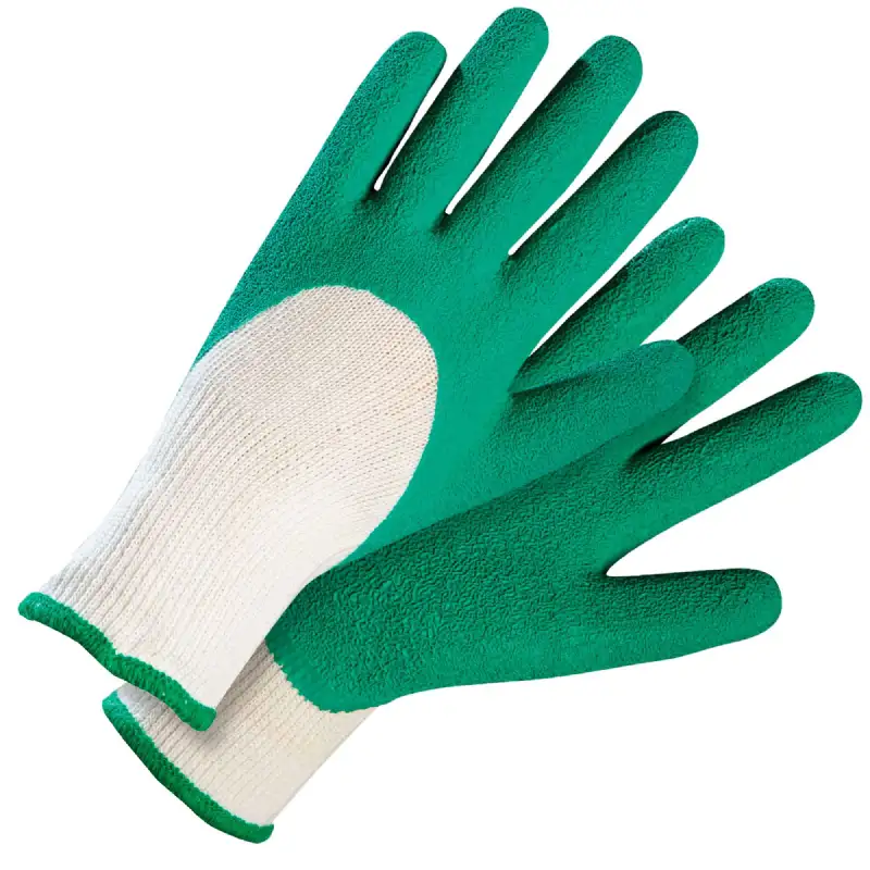 Gants épineux souple vert t8