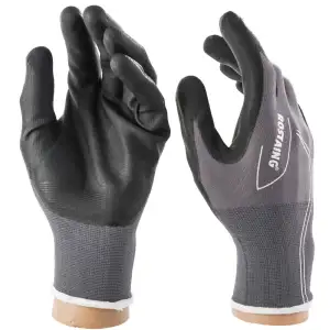 Gants tous travaux noir/gris T : 9/10