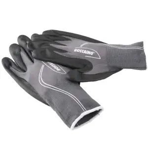 Gants tous travaux noir/gris T : 9/10