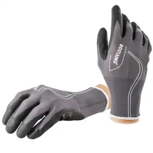 Gants tous travaux noir/gris T : 9/10