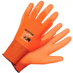 Gants travaux de précision orange T : 9