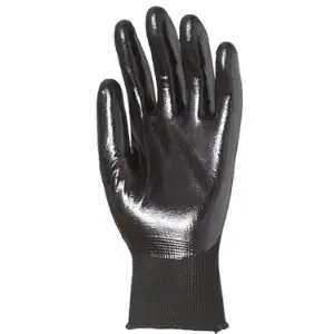 Gants de précision nitrile noir, la paire