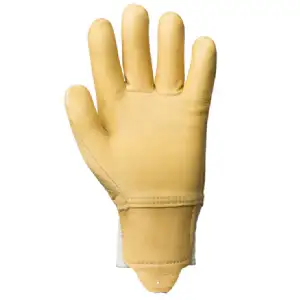 Gants fleur vachette hydrofuge, la paire