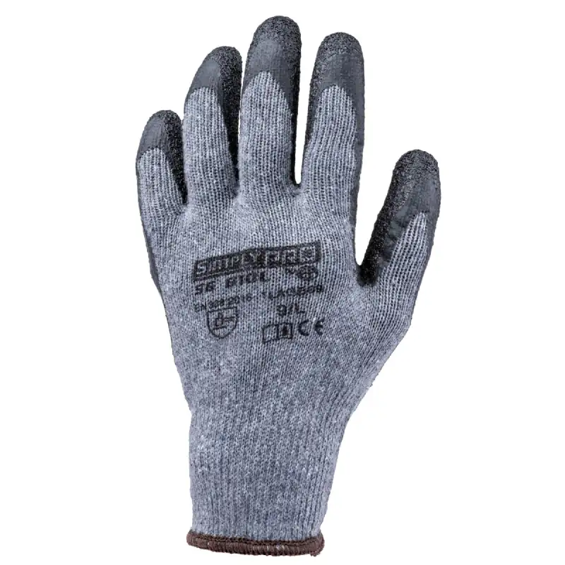 Gants gros œuvre gris, la paire (T 10)