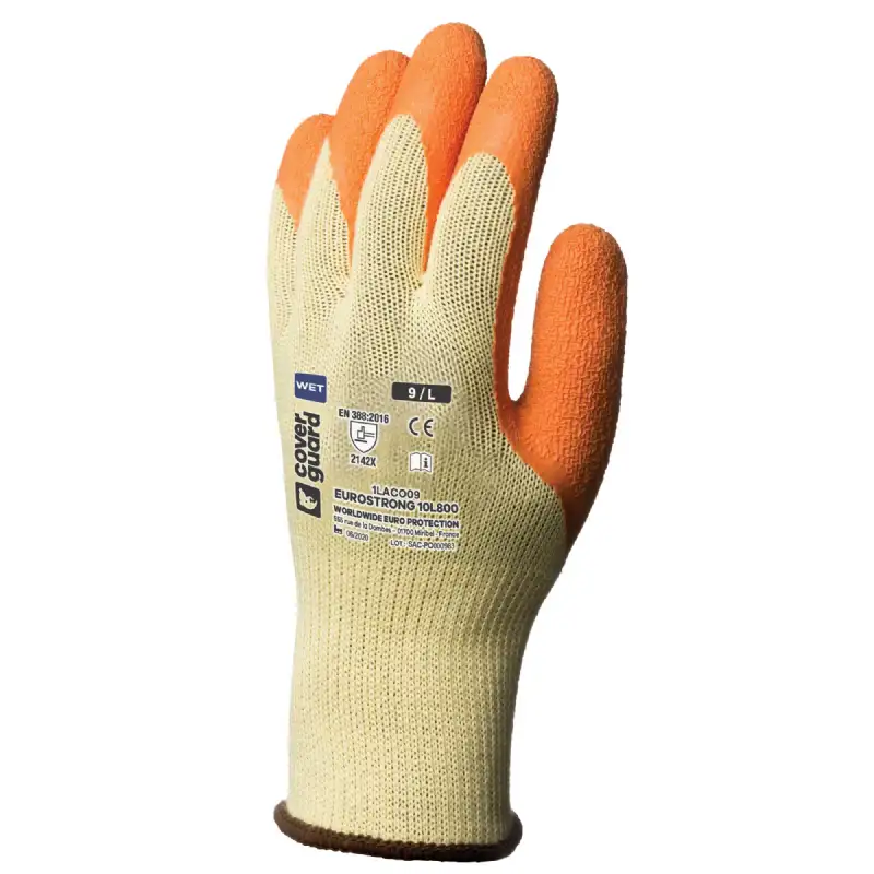 Gants gros œuvre orange (la paire)