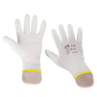 Gants de précision blancs