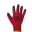 Gants tous travaux rouge et noir