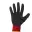 Gants tous travaux rouge et noir