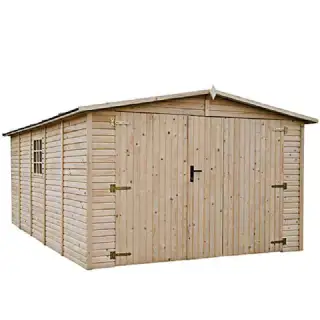 Garage en bois