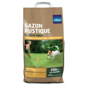 Gazon rustique Caillard Sac de 5kg