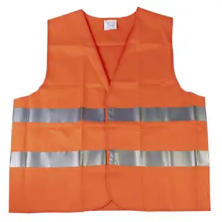 Gilet de sécurité orange