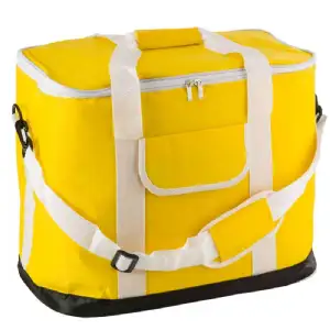 Glacière souple jaune en nylon 30 litres