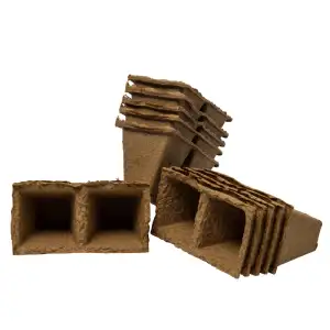 Godet de cultures carré 6 x 12 x 6 cm (24 pcs)