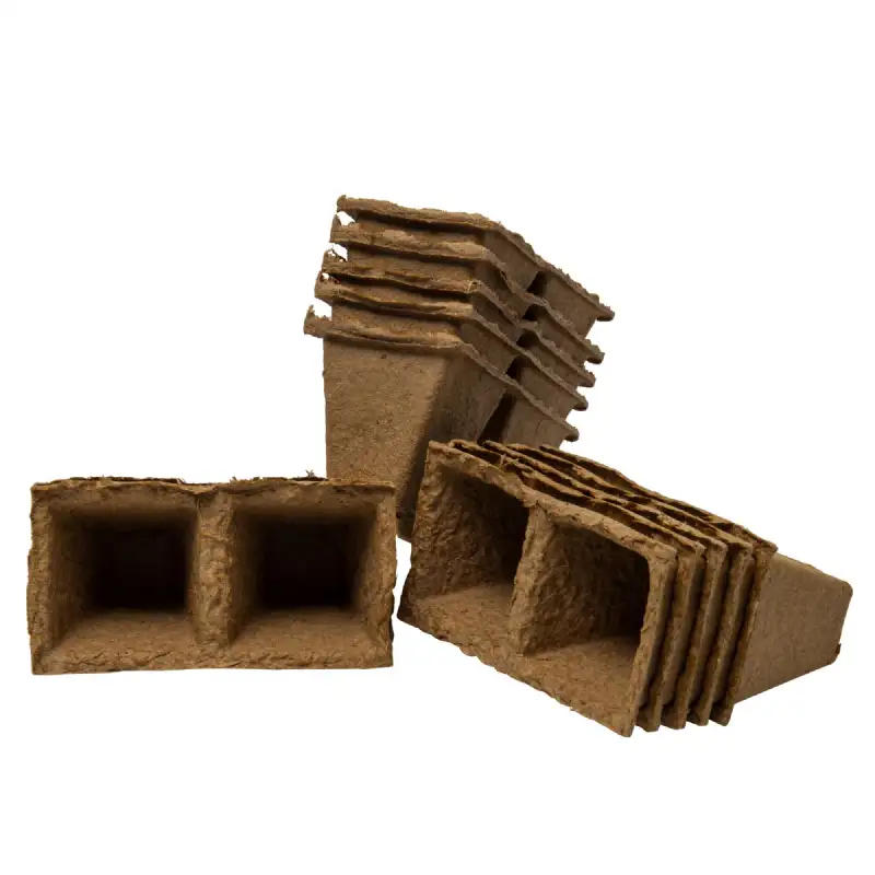 Godet de cultures carré 6 x 12 x 6 cm (24 pcs)