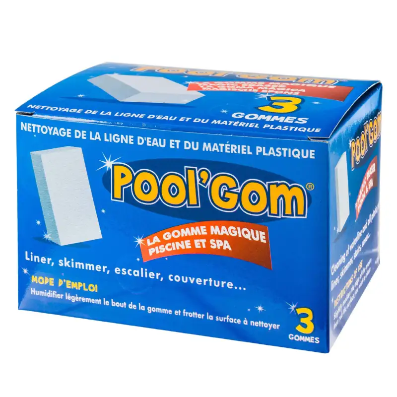 Gomme nettoyante Pool'Gom (3 pcs)