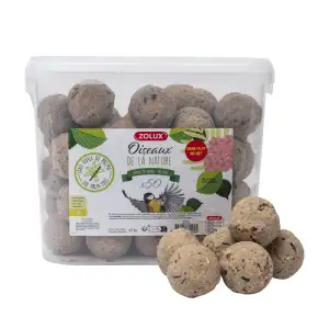 Boules de graisse pour oiseaux 90gr (50 pcs) Zolux