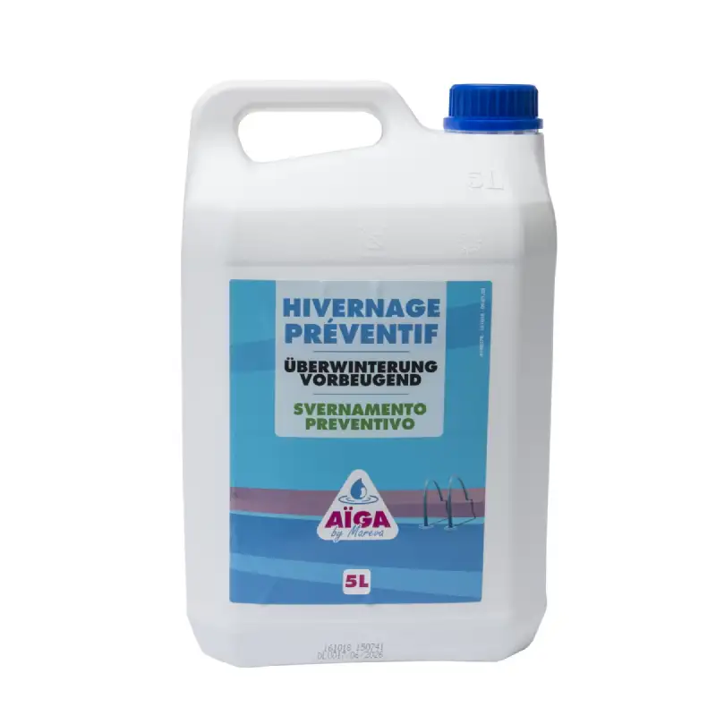 Produit hivernage préventif 5L aiga Mareva