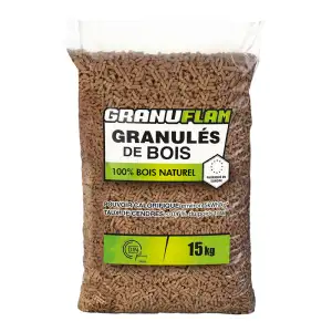 Sac pellet granule poêle 15kg granuflam