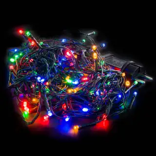 Guirlande 120 led multicolore 12m extérieur