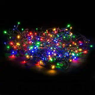 Guirlande 40led multicolore 4m extérieur