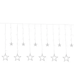 Guirlande lumineuse électrique étoiles 2,5 mètres 138 LED