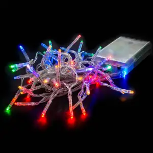 Guirlande noel 50 led multicolores 5mètre