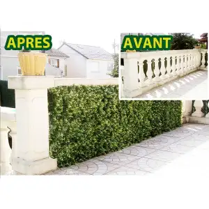 Haie artificielle sapin clipsable 1m2