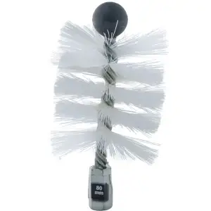 Brosse hérisson de ramonage ( 80 mm de diamètre ) 