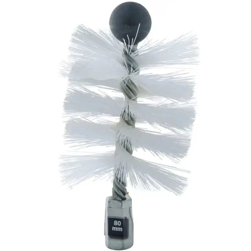 Brosse hérisson de ramonage ( 80 mm de diamètre ) 