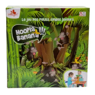 Hoopla banana jeu de singes