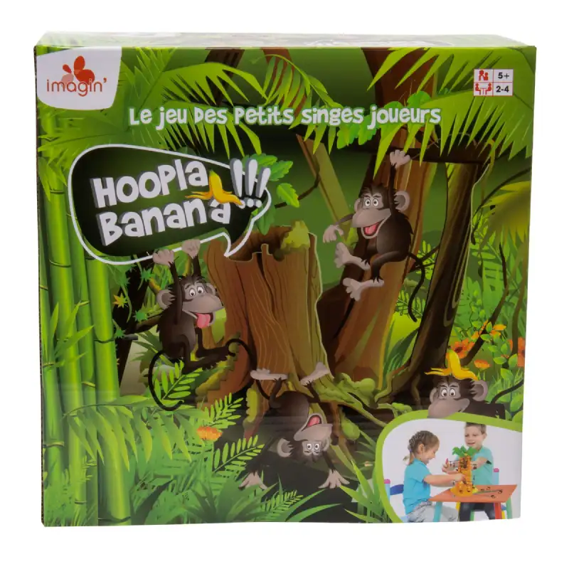 Hoopla banana jeu de singes