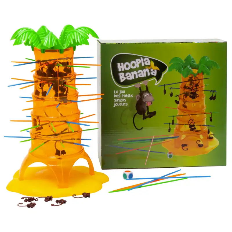 Hoopla banana jeu de singes