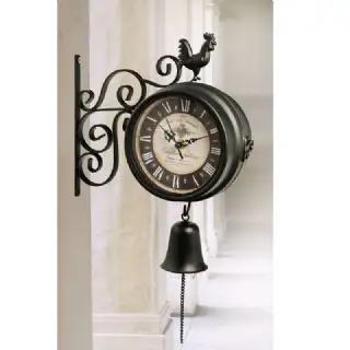 Horloge de gare double face