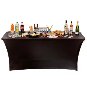 Housse nappe pour table pliante 180cm