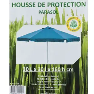 Housse parasol grise