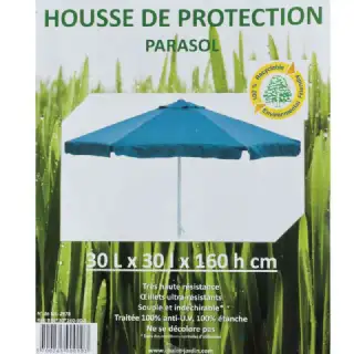 Housse parasol grise