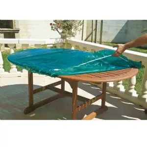 Housse luxe pour table ronde 120cm