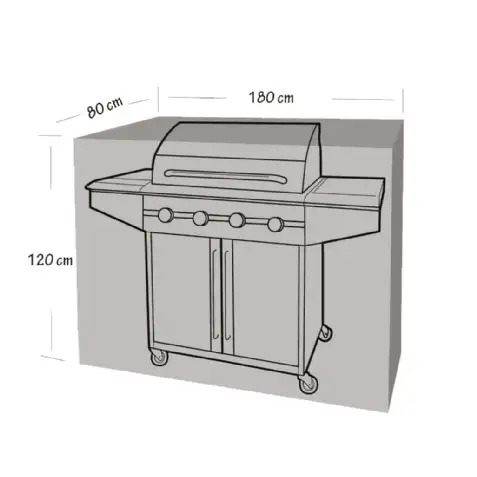 Housse de protection pour barbecue et plancha WERKA PRO