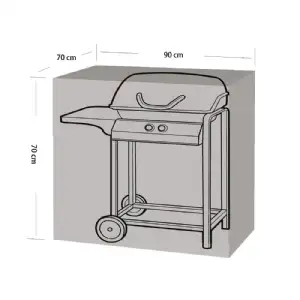 Housse pour barbecue et plancha(90x70x70cm) WERKA PRO